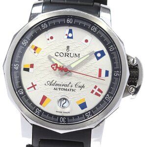 CORUM Admiral's Cup Trophy 41 Date Silver Dial Automatic Men's Watch